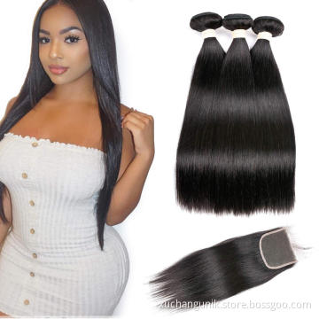 Cheap Long Length 28 30 32 34 36 38 40 Inch 100% Human Hair Weave Bundles,Mink Brazilian Hair,Raw Virgin Cuticle Aligned Hair